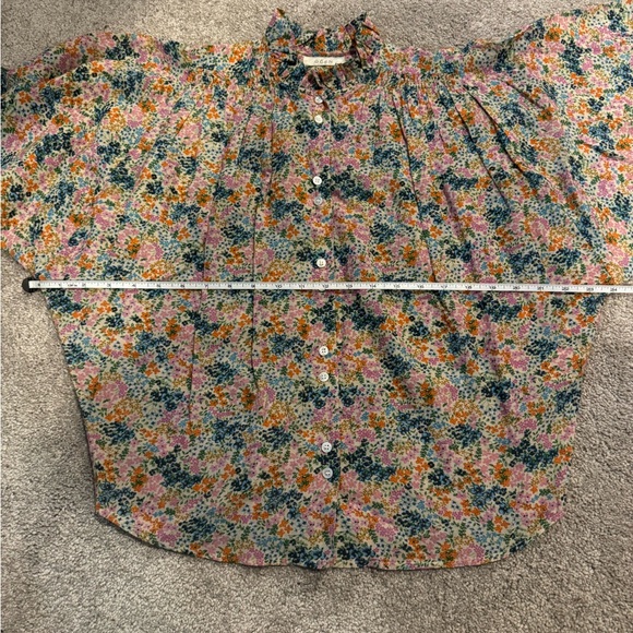 Doen Rose Top in Lady Bird Floral XXS - Picture 8 of 9